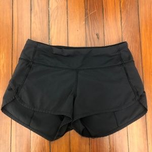 Lululemon Speed Shorts 2.5"  size 2